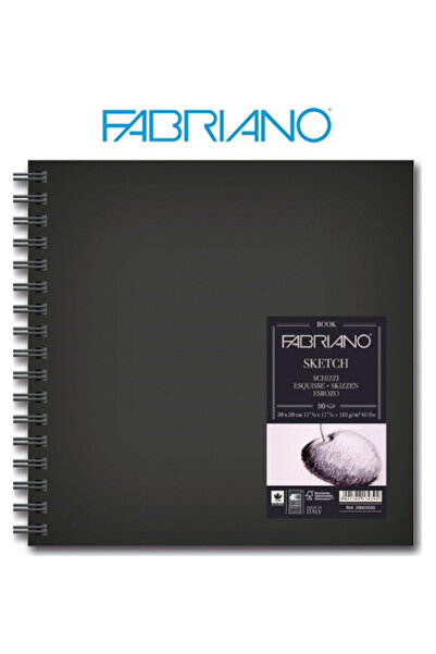 Fabriano Sketch Book Natural Dokulu, 110gr, 30x30cm 225382
