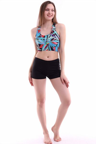 Aykum Mayo Γυναικείο μαύρο σορτς Badili Bikini