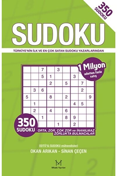 Mikado Yayınları Mikado / Sudoku - Yeşil