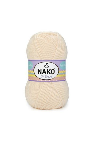NAKO Elit Baby Φθορές Αντι-Πλής Baby Νήμα 5 τεμάχια 10889 Μέλι Σφουγγάρι