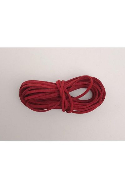 angel çanta aksesuar 5 Meters Red Nubuck Leather Ip No:1