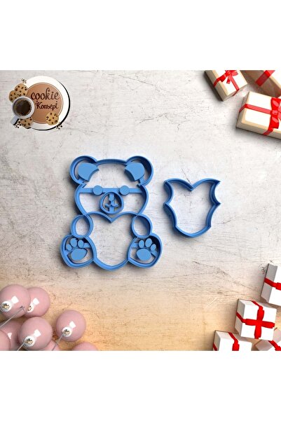CookieKonsept Polimer Kil Kalıbı Ayıcık