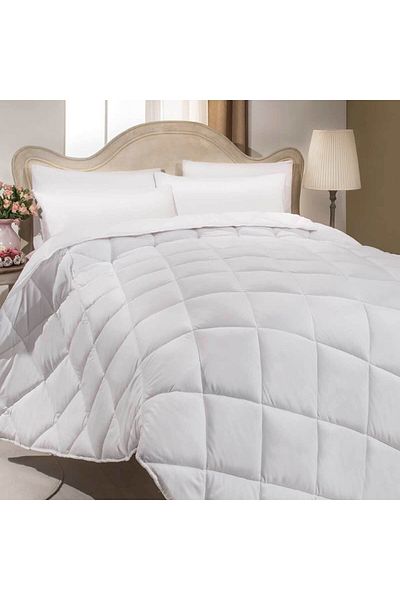 Clasy Quilt Microfiber Single 155x215 cm White