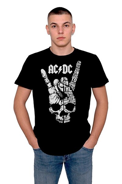 baskwear Unisex majica sa AC/DC muzičkim bendom - dizajn rok i metal muzike