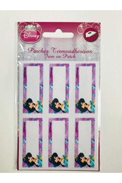 DİSNEY PRİNCESS Iron-On Princess Jasmine Figured Fabric School Jersey Sticker Crest Patch