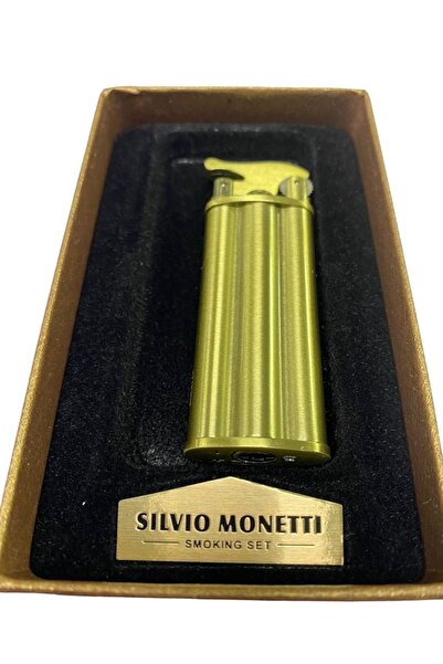 Silvio Monetti Antik Sarı Pürmüzlü Çakmak 709398