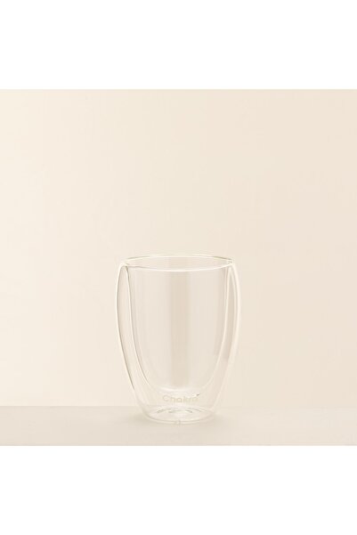Chakra Easy Çift Cidarlı Bardak 350 Ml Transparan