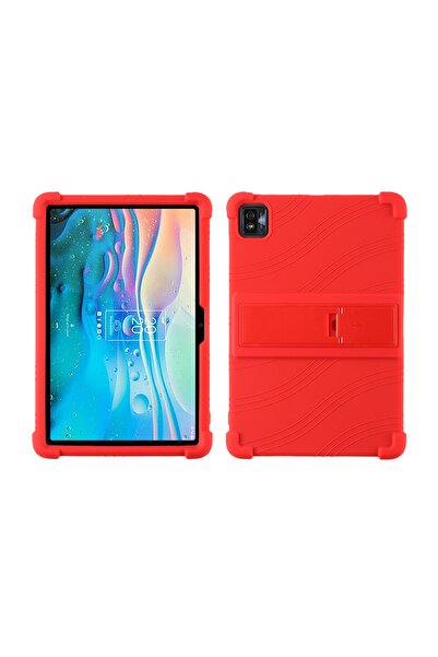 Microcase Tcl Tab 10 / 10s Tablet Için Standlı Silikon Kılıf - Al3309