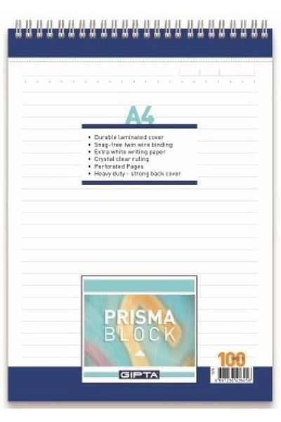 Gıpta Memo Pad Prısma A5 Spiral Cardboard Cover 100 Yp.quared 1380