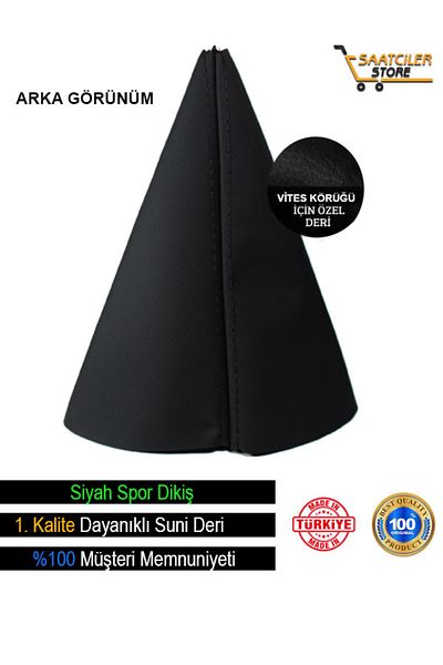 Saatstore لمرسيدس Gl Series X163 1997-2005 متوافق مع الجلد الأسود تصميم مخصص شريط أسود الخياطة التحول الجراب
