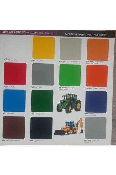 Meges Rapit Endüstriyel Boya