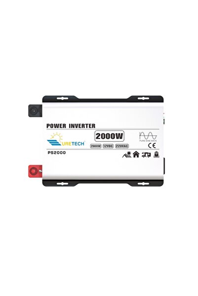 URETECH 2000 Watt 12v Tam Sinüs Inverter 2000 W 12v-220v Invertör
