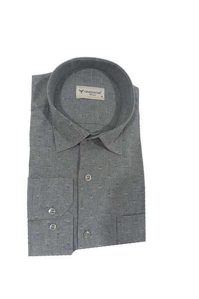 dcn giyim 1985 Men's Classic Patterned Shirt-mek14