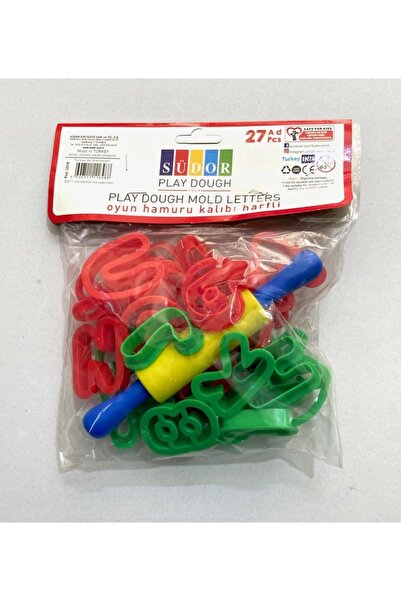 Südor Harfli Model 27 Parça Oyun Hamuru Kalıbı