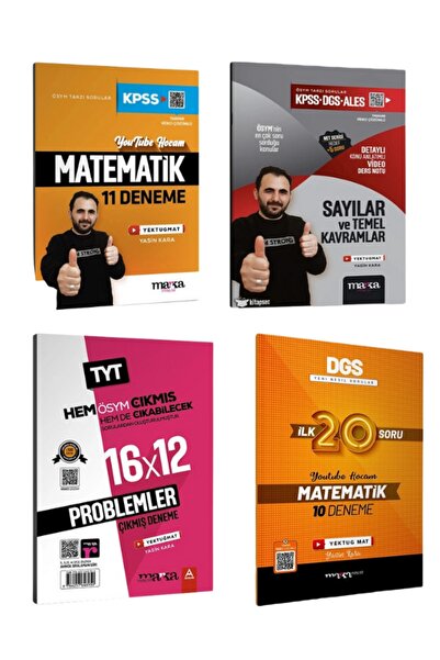 Marka Yayınları 2025 Yektug Mat Kazandıran Deneme Seti