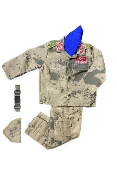 Mini Askeri Malzeme ve Tactical Jnd Camouflage Children's Set / Costume