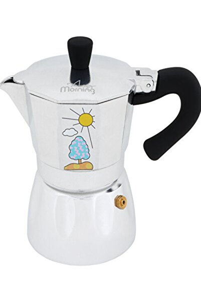 MOC Coffee Roastery Moc Baskılı Alüminyum Espresso Kahve Makinesi 120 Ml