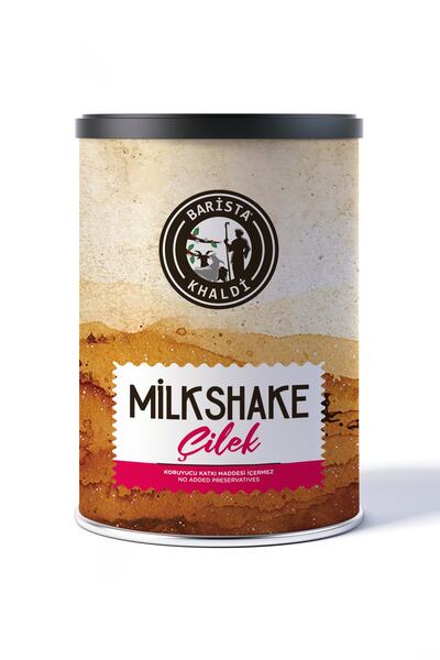 Barista Khaldi Çilek Milkshake, Smothie,frappe Aromalı Içecek Tozu
