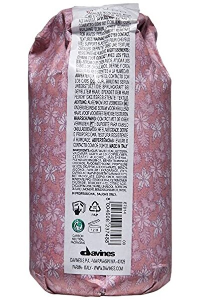 Davines More Inside This Is A Curl Building Serum Kıvırcık Arttırıcı Saç Serumu 250ml 87014