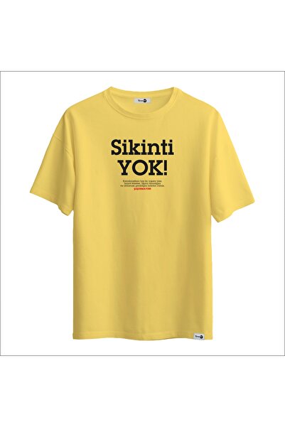 yerumoni Sıkıntı Yok Oversize Tshirt