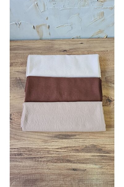 Nilbutik Hijab Γυναικείο βαμβακερό κασκόλ Cazz Model-3 Σετ