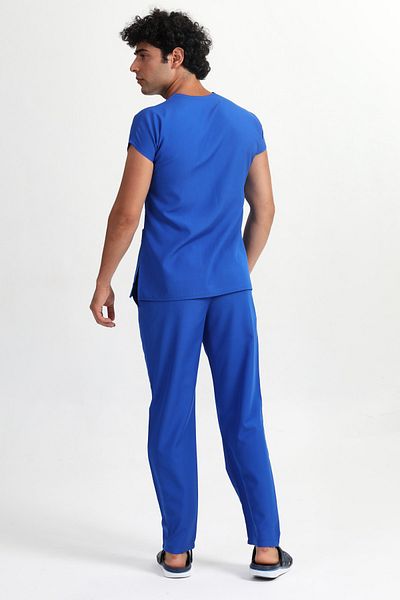 BAŞAK Ανδρικά Scrubs Lycra Doctor and Nurse Jersey - Σετ Saks