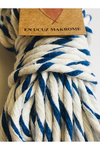 Makromİps Σχοινί Μακραμέ (10 μέτρα) Σχοινί Μονό Περιστροφής Βραχιόλι Marteniçka Κοσμήματα Πακέτο Στολίδι