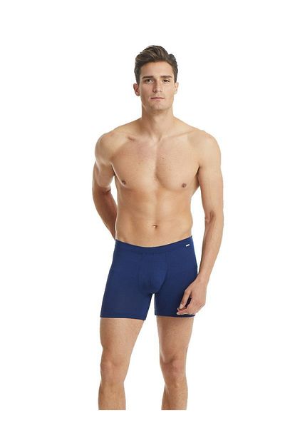 Blackspade Ανδρικό Navy Blue Silver Boxer 9313