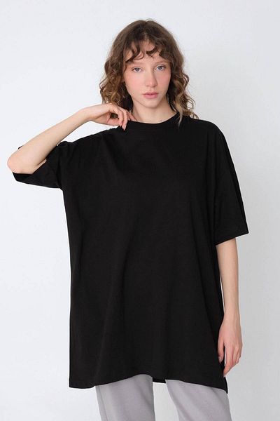 Addax T-Shirt - Black - Oversize