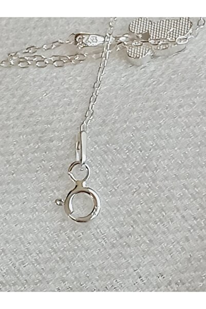 KESKİN GÜMÜŞ 925 Ayar Zirkon Taşlı Mickey Mouse Gümüş Kız Çocuk Kolye