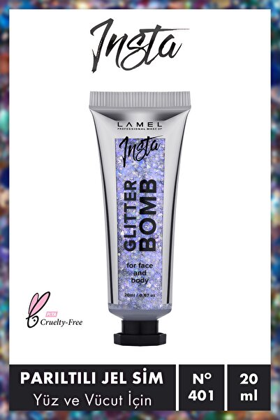 Lamel Cosmetics Lamel Insta Jel Glitter No 401 20 Ml