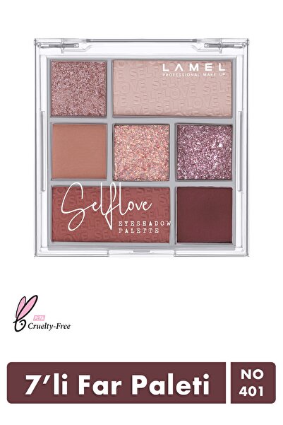 Lamel Cosmetics Lamel Selflove Eyeshadow Göz Farı Paleti Mat,parlak Ve Sedefl...
