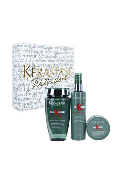 Kerastase Genesıs Homme Incelen Saçları Güçlendiren Set, Şampuan 250ml + Sprey 150ml + Wax 75ml