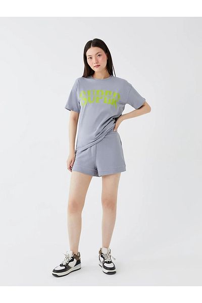 LC Waikiki Comfortable Molded Women's Shorts with Elastic Waist