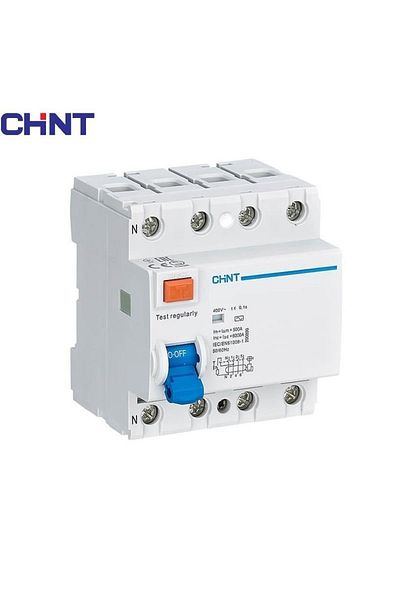 CHİNT ELECTRİC Chint 4x40a 300 مللي أمبير مرحل تيار متبقي 6 كا نوع تيار متردد (200230)