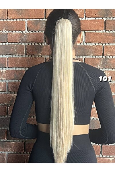 Suzan Peruk Coada de cal dreaptă cu cataramă reflectorizantă