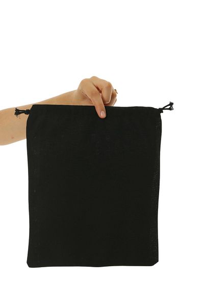 Baghashtag Divinall Black Cloth Bag 30 Cm X 40 Cm