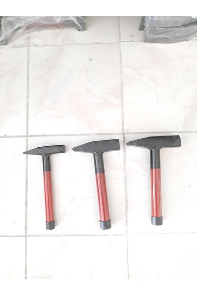 KAPEKS 3'lü Demir Saplı Çekiç Seti 1000 Gram 1500 Gram 2000gram 1kg 1.5kg 2kg