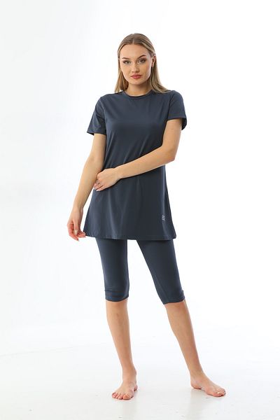 Elif Okur Short Sleeve Pool Swimsuit 7434