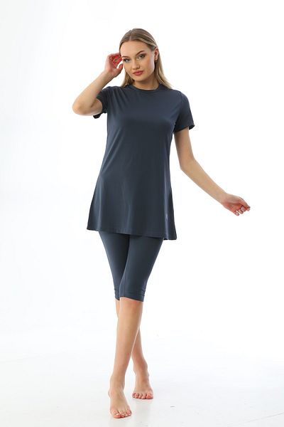 Elif Okur Short Sleeve Pool Swimsuit 7434