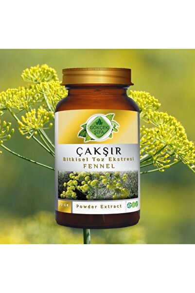 Gökçek Şifa Çakşır Kökü Toz Ekstresi 80 gr Cam Kavanoz