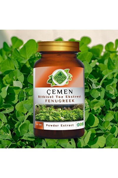 Gökçek Şifa Çemen Toz Ekstresi 50 Gr. Cam Kavanoz