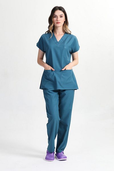 BAŞAK Set de tricou D.greys Yarasakol Doctor Nurse (țesătură de alpaca)