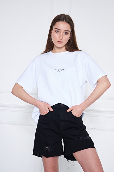 CRC JEANS Μπλουζάκι με φαρδιά γραμμή Basic