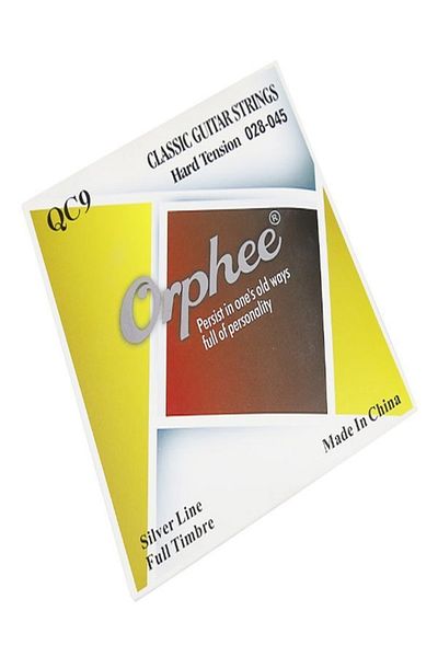 DKMÜZİK Classic Guitar String Orphee Qc9 Hard Tension 028-045