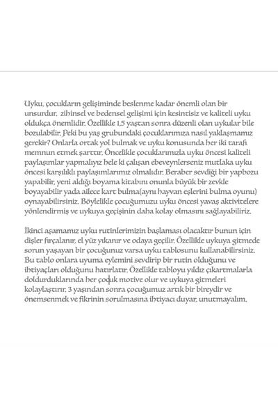 bebek ve uyku Eğitici, Mıknatıslı Uyku Öncesi Sorumluk Panosu 18ay, Sorumluluk Panosu