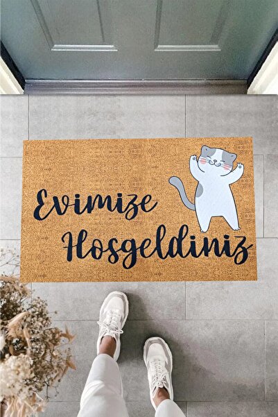 NaRStore Home Кішечка, ласкаво просимо до нашого дому! Килимок для внутрішніх і зовнішніх дверей