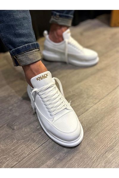 BPM Pantofi casual Knack 814 alb