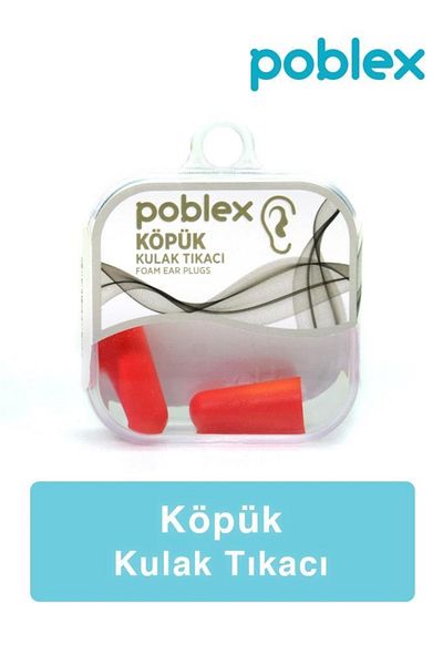 Poblex Foam Earplugs