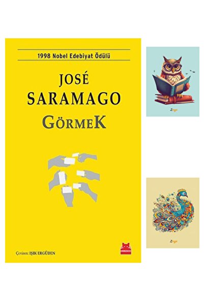 Kırmızı Kedi Görmek 9786052981320 - Jose Saramago - Kırmızı Kedi (2 NOT DEFTE...